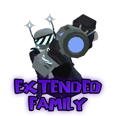 Extended Family Lazer artwork