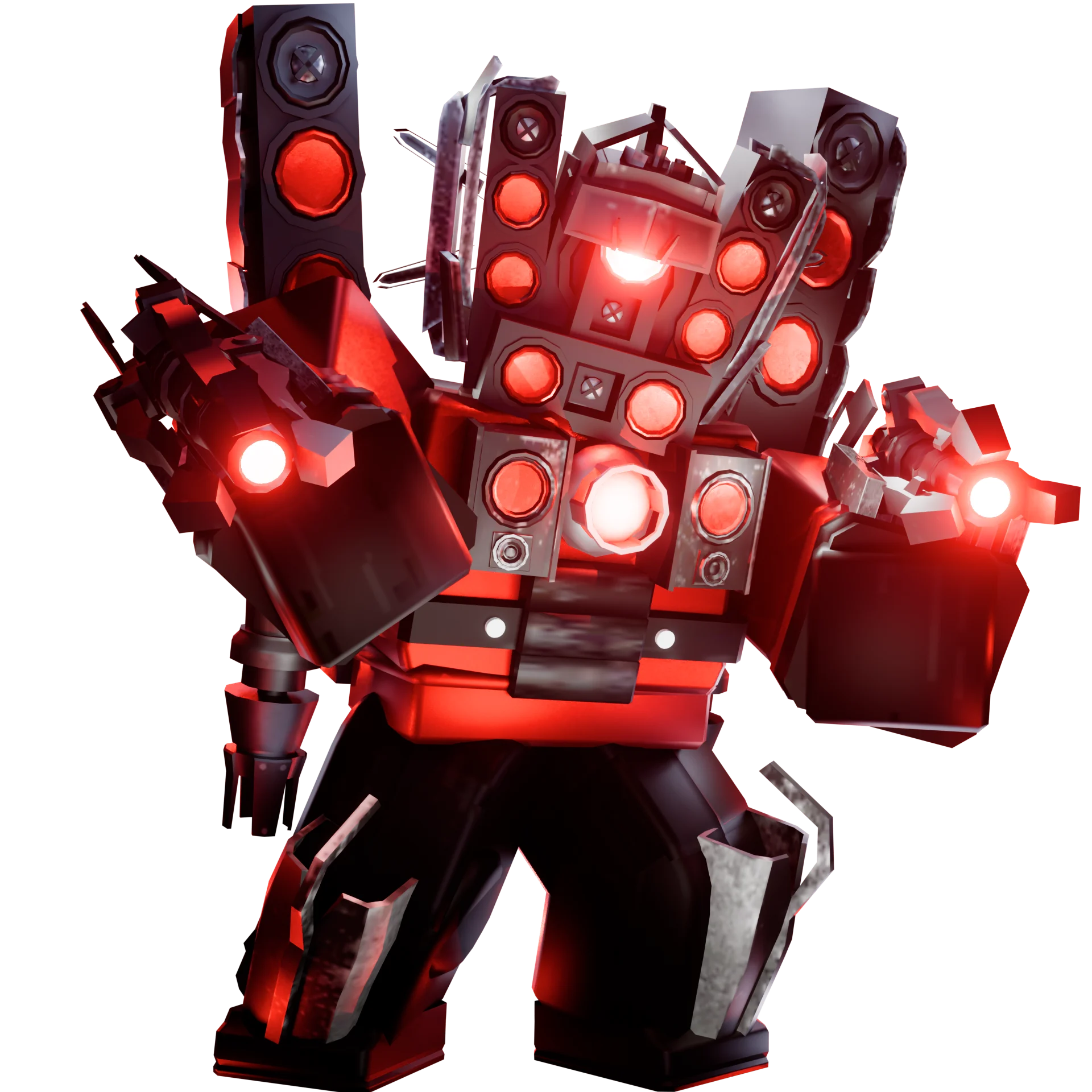 Upgraded Titan Speakerman artwork