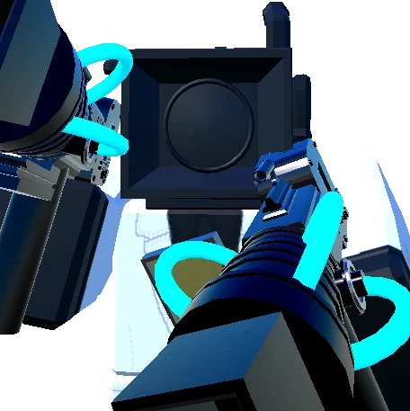 Large Scientist Cameraman artwork